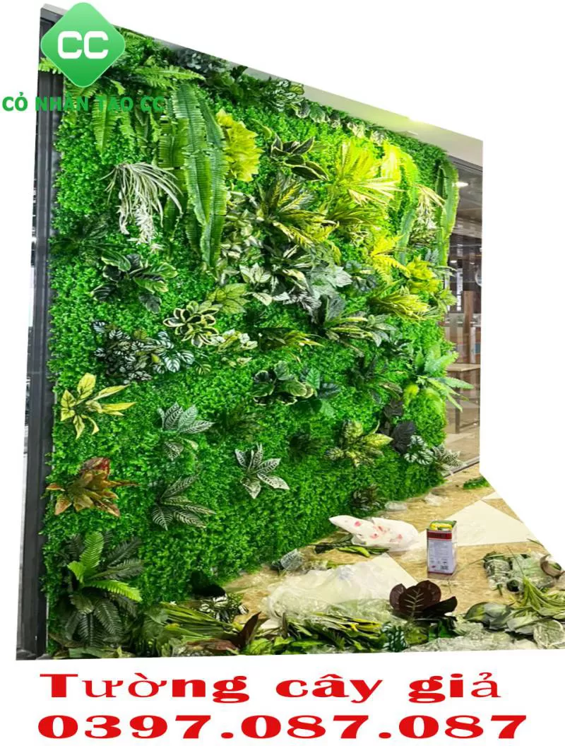 Tường cây giả Huyện Bình Chánh Hồ Chí Minh