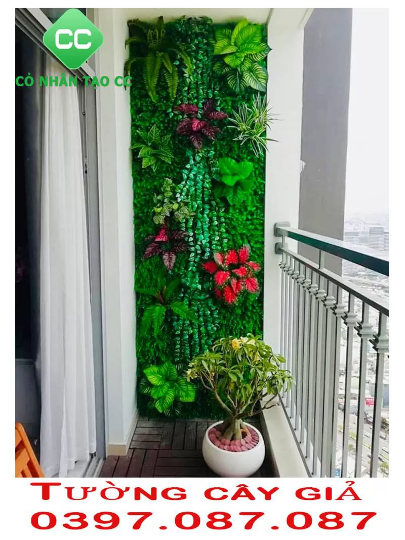 Tường cây giả Quận 6 Hồ Chí Minh