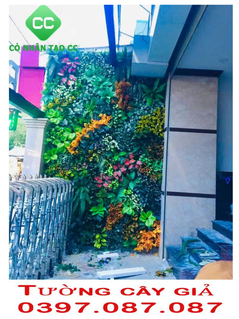 Tường cây giả Quận 7 Hồ Chí Minh
