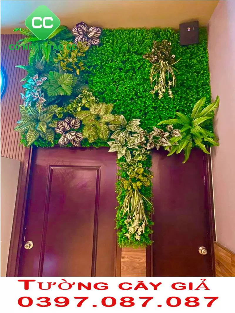 Tường cây giả Quận 10 Hồ Chí Minh