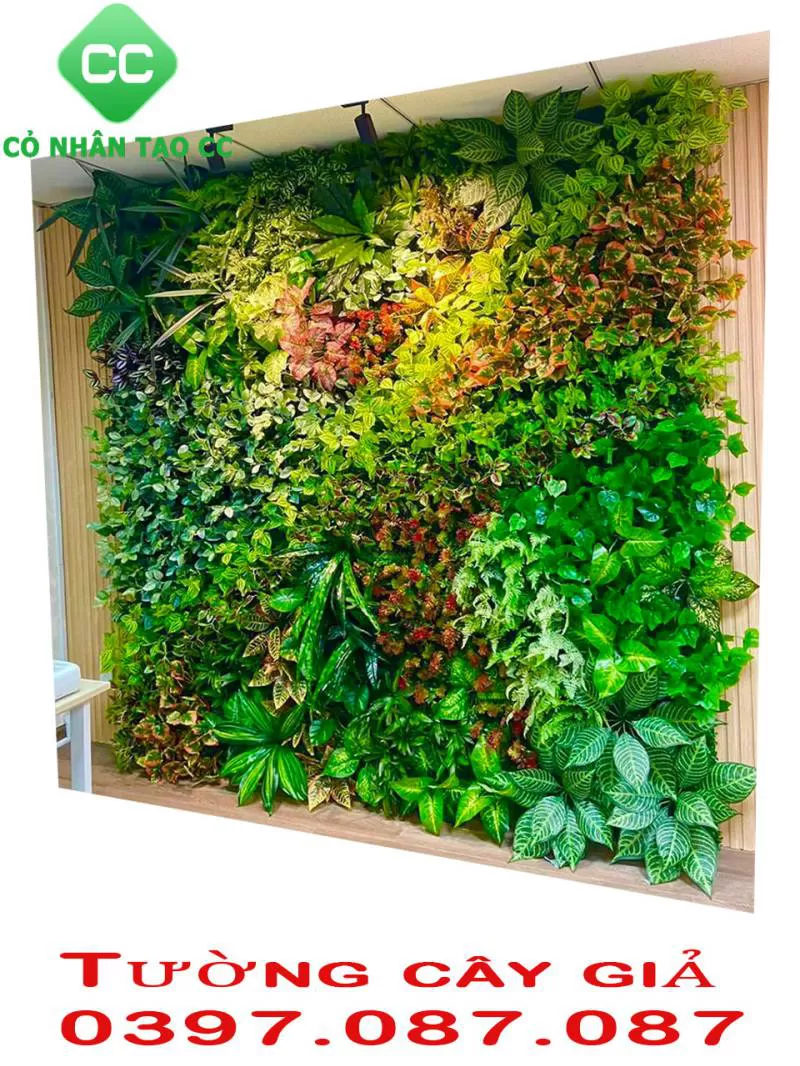 Tường cây giả Quận 12 Hồ Chí Minh