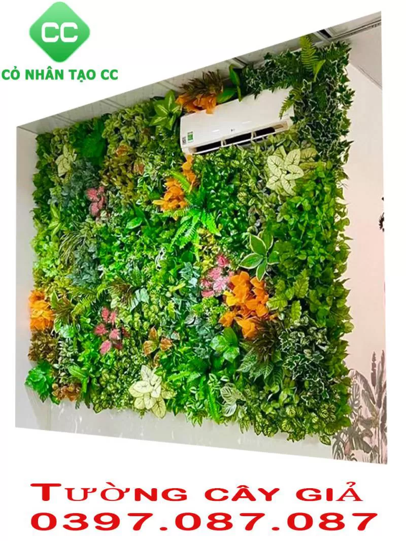 Tường cây giả Quận Bình Thạnh Hồ Chí Minh