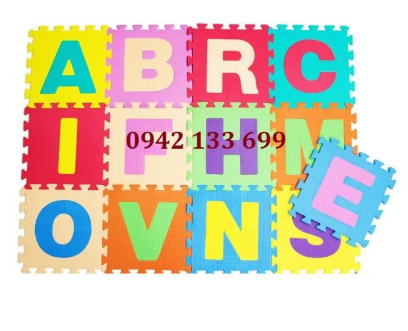 Thảm Xốp Cho Bé Hình Chữ