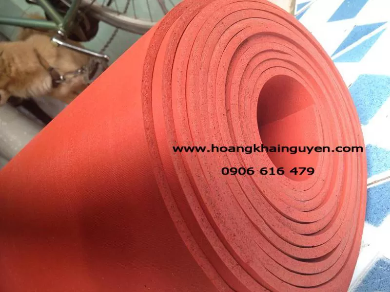 TẤM SILICON XỐP ĐỎ TÂY NINH