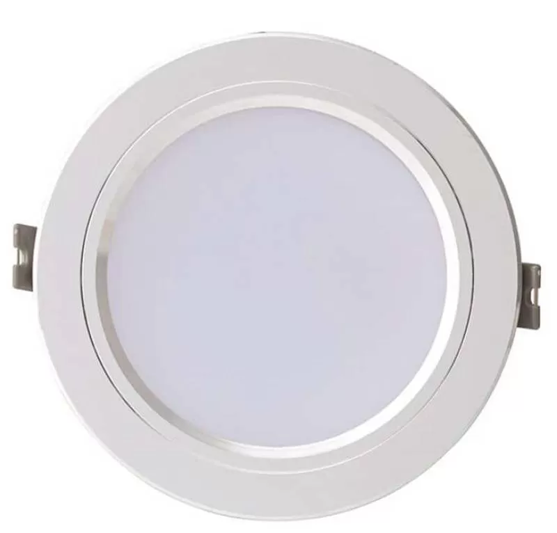 LED Downlight đổi màu AT10 9W viền vàng/bạc 