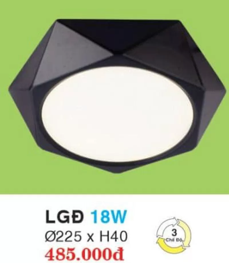 Đèn led âm trần hợp kim cao cấp LGĐ 18W HUFA