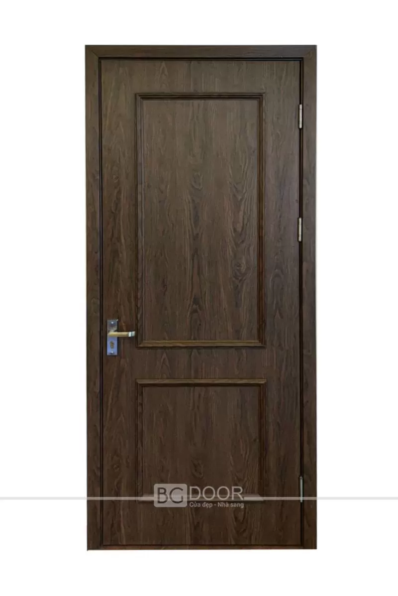 Cửa nhựa Composite K33 phào nổi BGDOOR thi công tại Hải Phòng