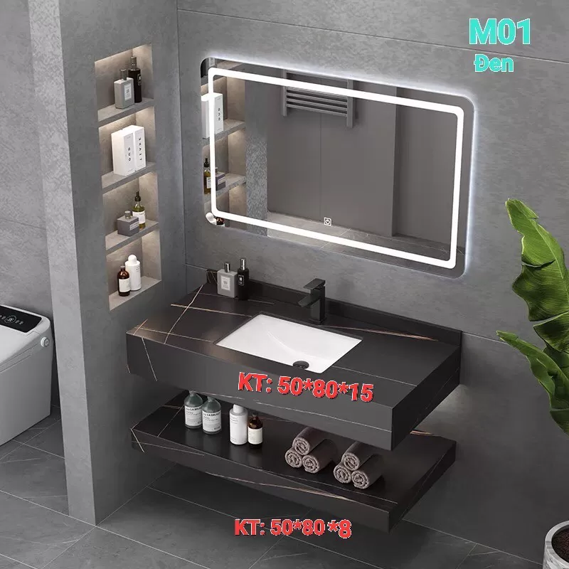 bộ bàn đá (đen -trắng- xám)