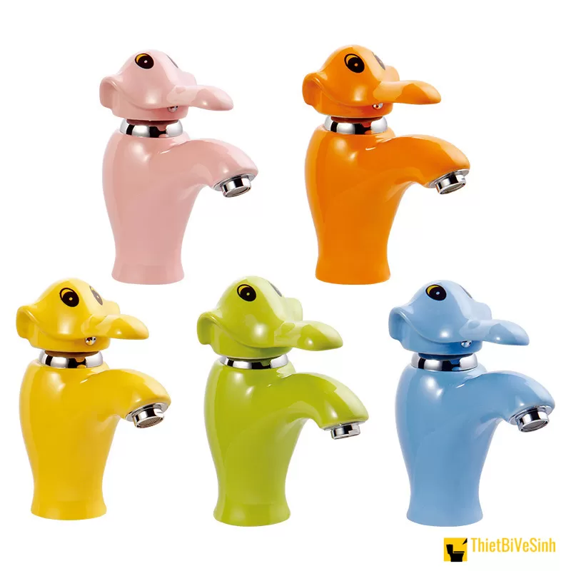 Vòi Lavabo Nóng Lạnh Trẻ Em Navier NV-734