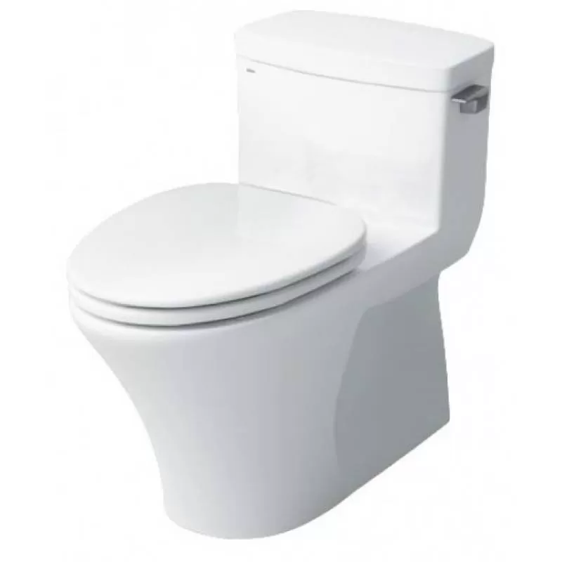 Bồn Cầu 1 Khối Nắp Êm Aqua Ceramic Xả Gạt Cao Cấp Inax AC-991VRN/BW1