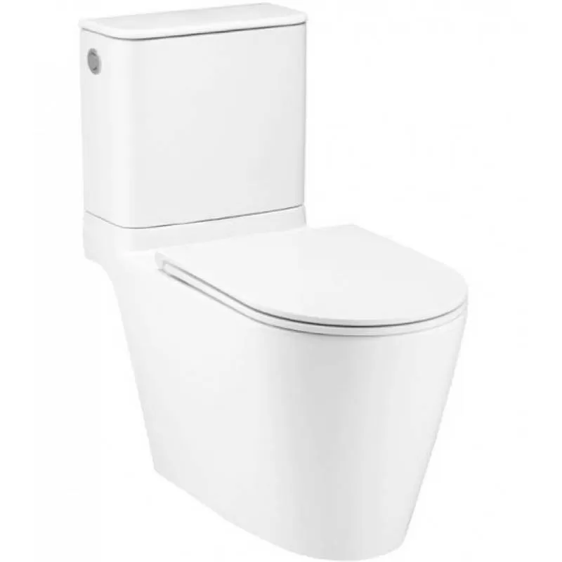 Bồn Cầu 2 Khối Cảm Ứng Xả Không Chạm Chính Hãng Cotto C125337 Mood