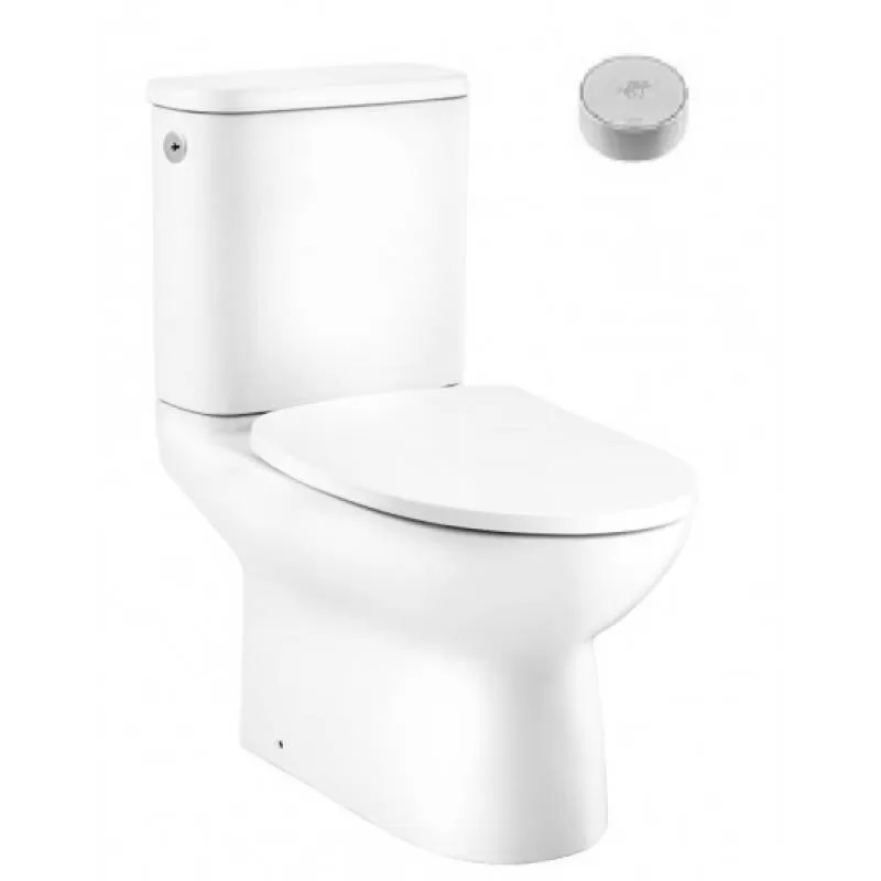 Bồn Cầu Hai Khối Cảm Ứng Xả Không Chạm Chính Hãng Cotto C126227 Mood