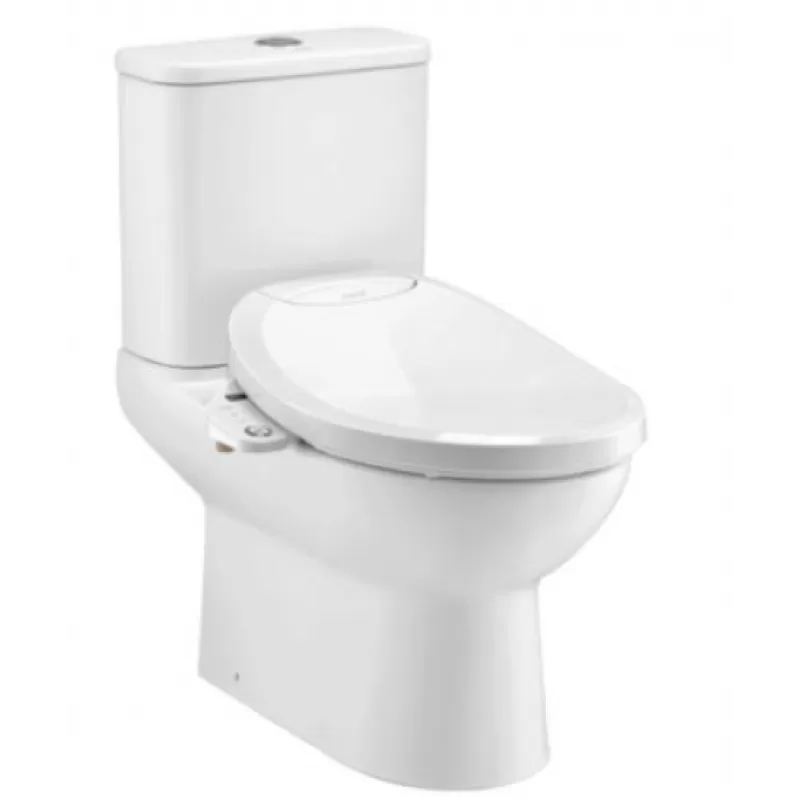 Bàn Cầu 2 Khối Nắp Điện Tử Chính Hãng COTTO C126207(CV7) Mood