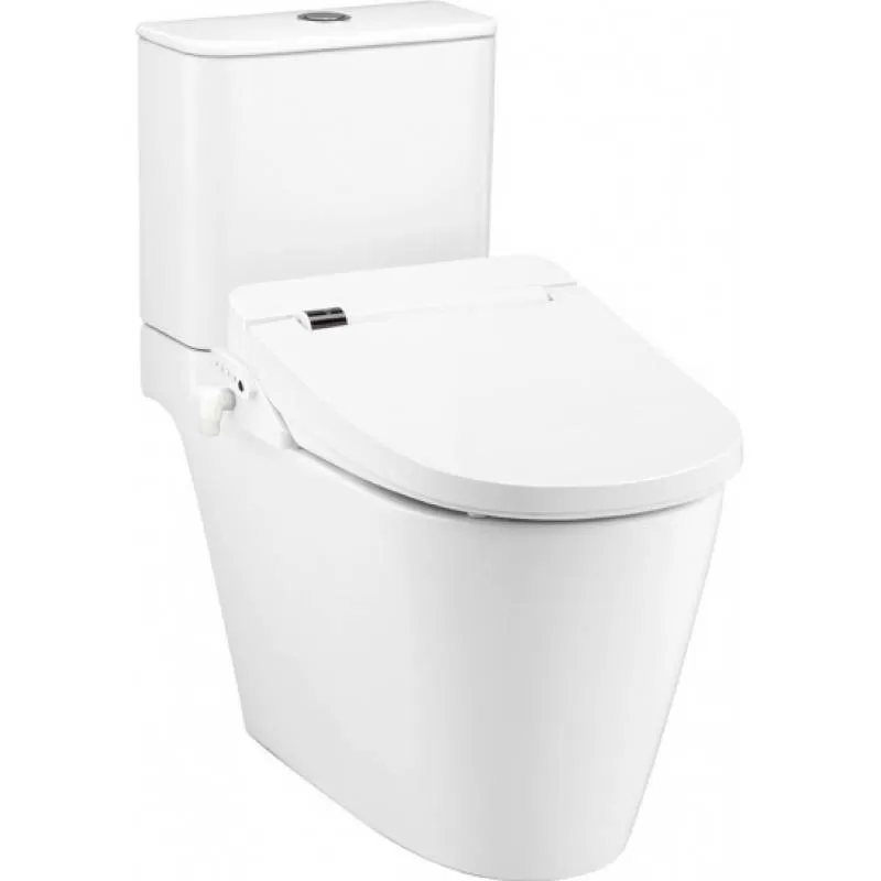 Bàn Cầu 2 Khối Nắp Điện Tử Chính Hãng COTTO C125317(CV4) Simply Connect