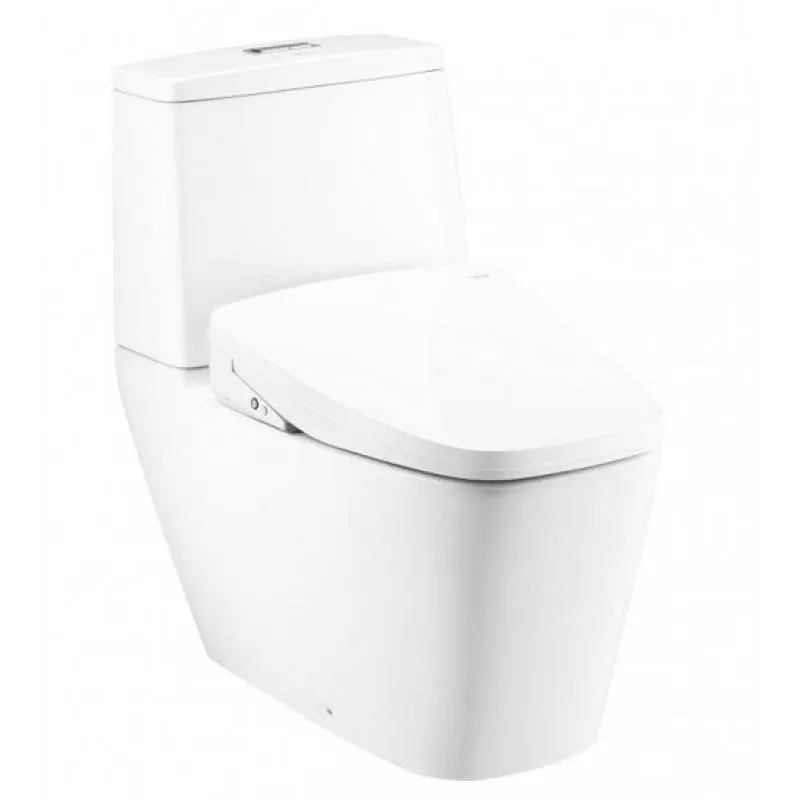 Bàn Cầu 2 Khối Nắp Điện Tử Chính Hãng COTTO C135127(CV9) Hercules Curve