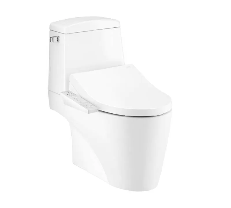 Bàn Cầu 2 Khối Nắp Điện Tử Chính Hãng COTTO C13527(CV3) Riviera