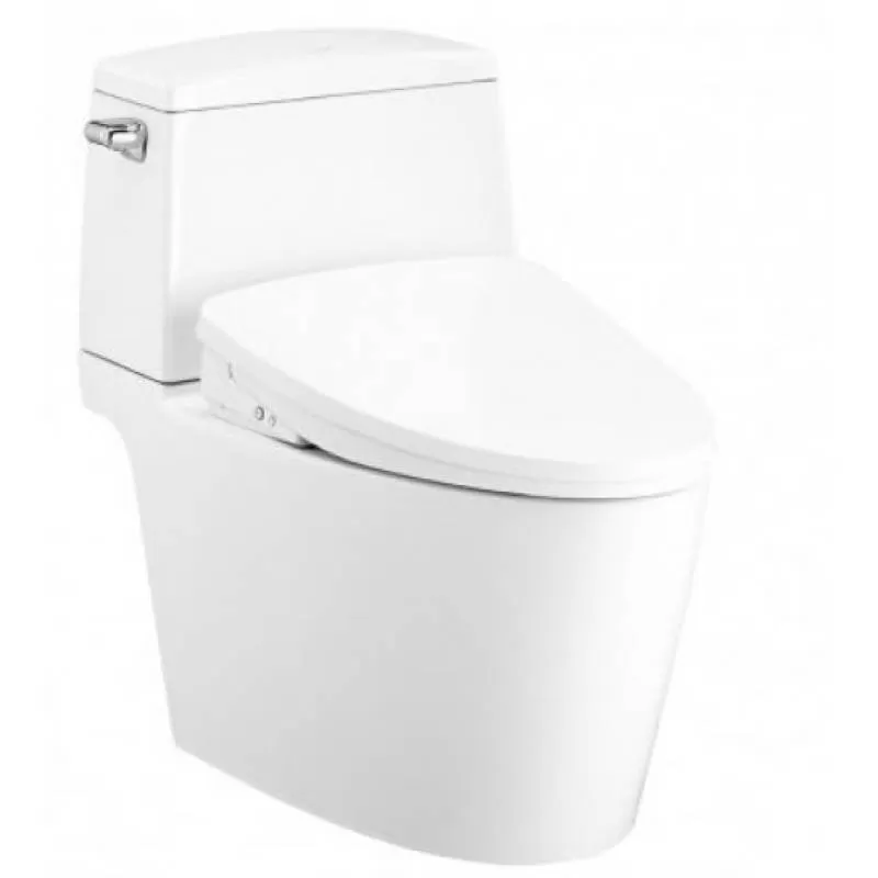 Bàn Cầu 2 Khối Nắp Điện Tử Chính Hãng COTTO C13547(CV10) Riviera Pro