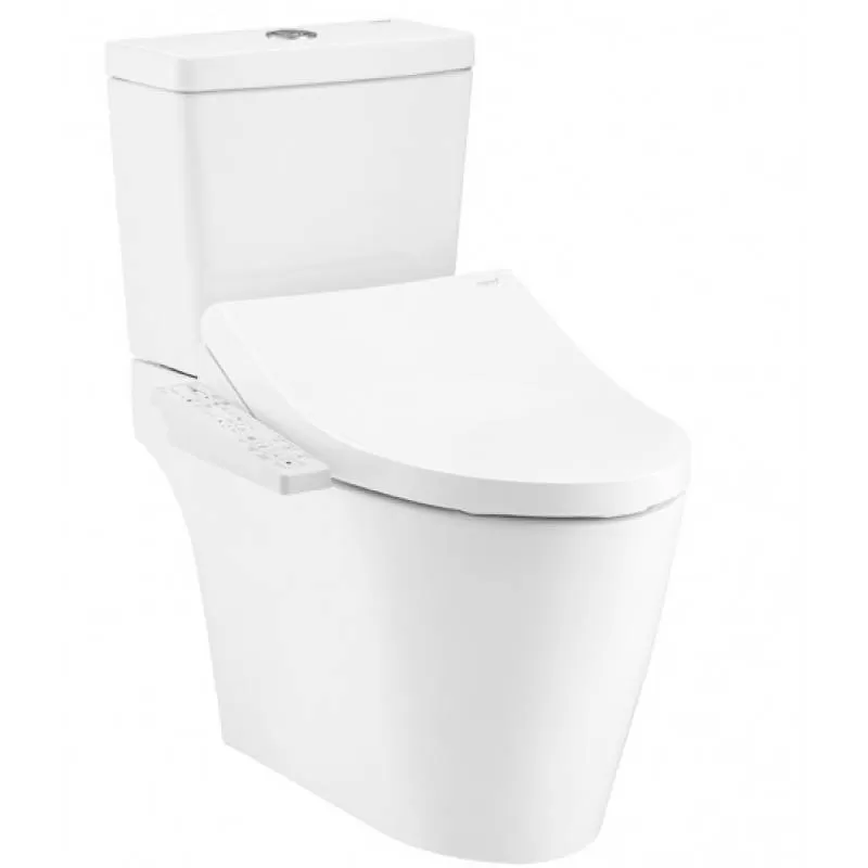 Bàn Cầu 1 Khối Nắp Điện Tử Chính Hãng COTTO C110507(CV3) Harmony