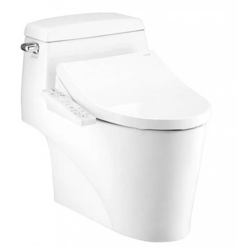 Bàn Cầu 1 Khối Nắp Điện Tử Chính Hãng COTTO C10527(CV3) Grand Riviera