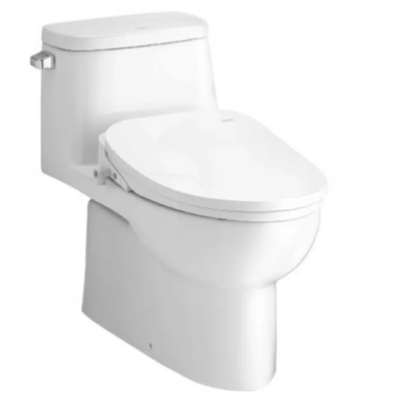 Bàn Cầu 1 Khối Nắp Điện Tử Chính Hãng COTTO C1142(CV5) Priz II