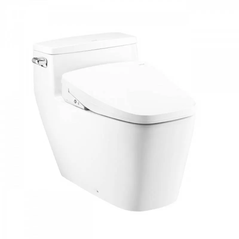 Bàn Cầu 1 Khối Nắp Điện Tử Chính Hãng COTTO C101927(CV9) Hercules Curve