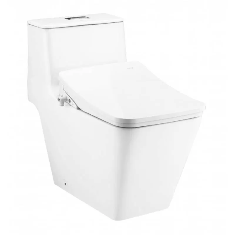 Bàn Cầu 1 Khối Nắp Điện Tử Chính Hãng COTTO C10327(CV8) Simply Modish