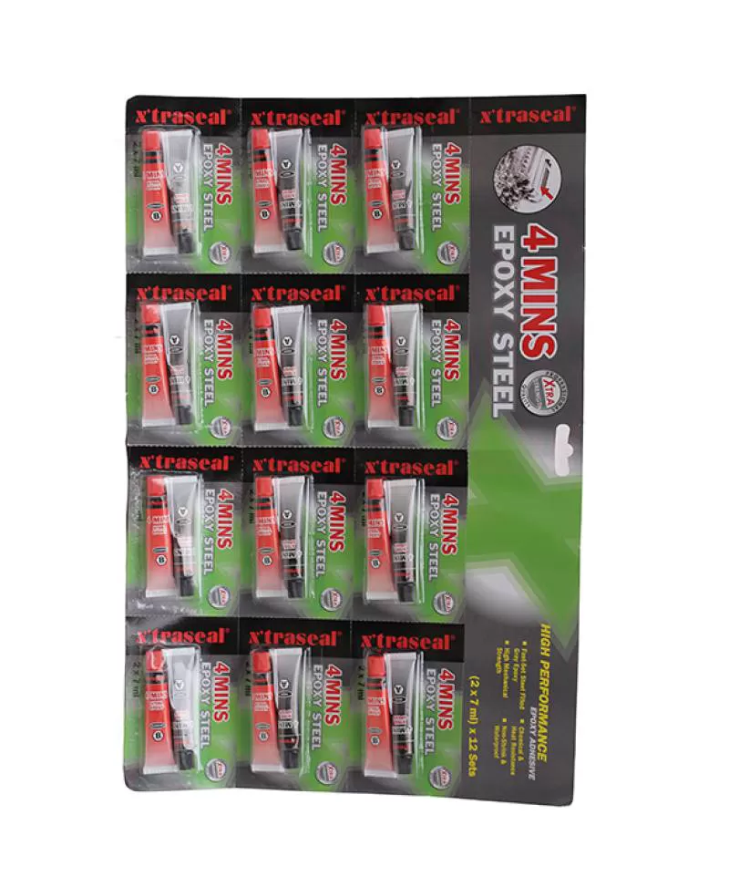 Keo Dán Epoxy X'traseal 4 Minutes Steel Nhập Khẩu Malaysia