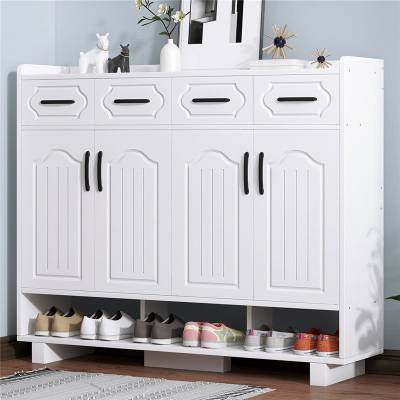 Tủ Giày Thiết Kế Phong Cách Cổ Điển Gỗ MDF Cao Cấp Giá Rẻ