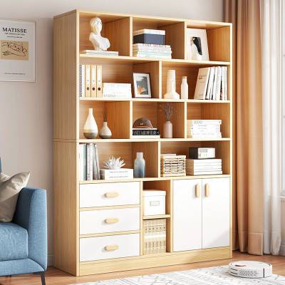 Kệ Sách Đứng Đẹp Gỗ MDF Cao Cấp Thiết Kế Sang Trọng 