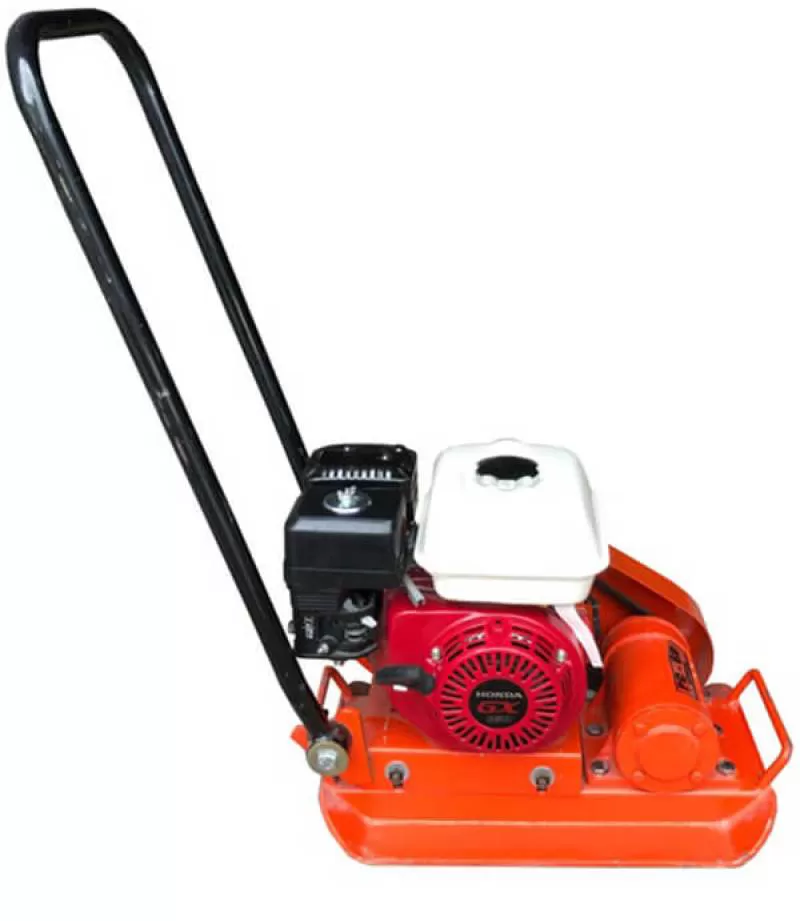 Máy Đầm Bàn Chạy Xăng PC60 Lắp Động Cơ Honda GX160-5.5HP Thái Lan 