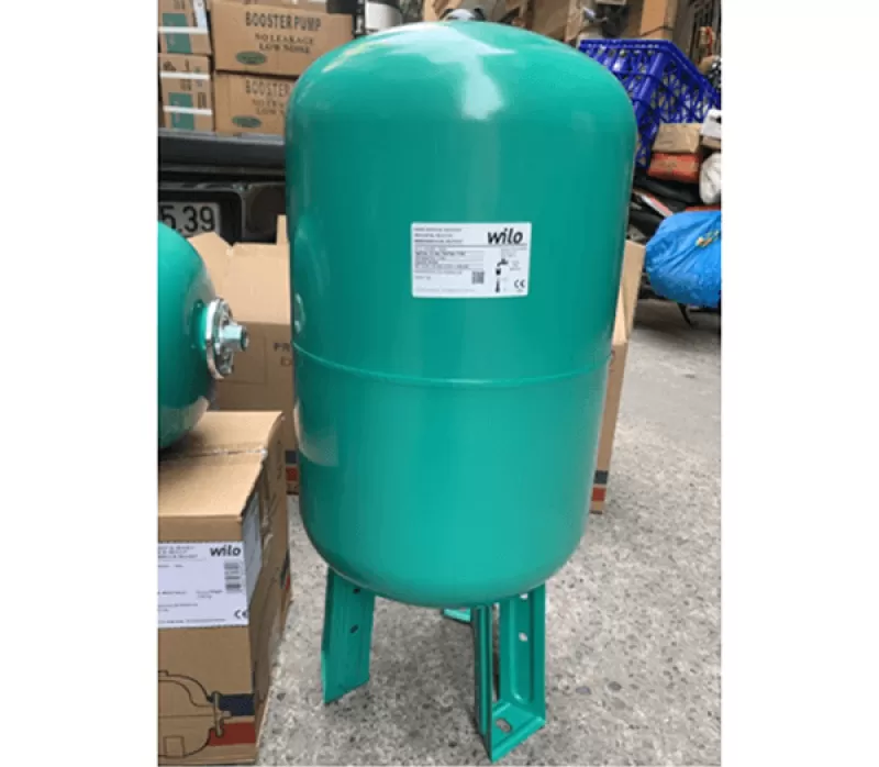 Bình Tích Áp Wilo Vessel-Boost-100L-10B-VT-V-G1'' (100 lít 10bar)