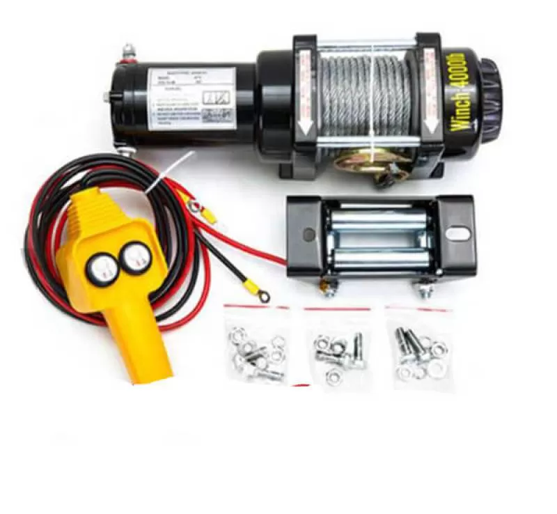 Máy Tời Dùng Ắc Quy 12V Và 24V AVT6000LBS 