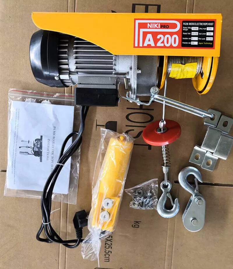 Máy Tời Treo NIKI PA200-30m - BH 06 tháng