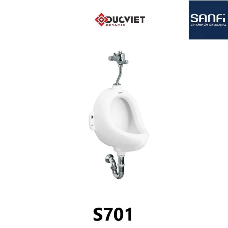 BỒN TIỂU NAM SANFI S701 (VIGLACERA) TREO TƯỜNG – Đức Việt Ceramic