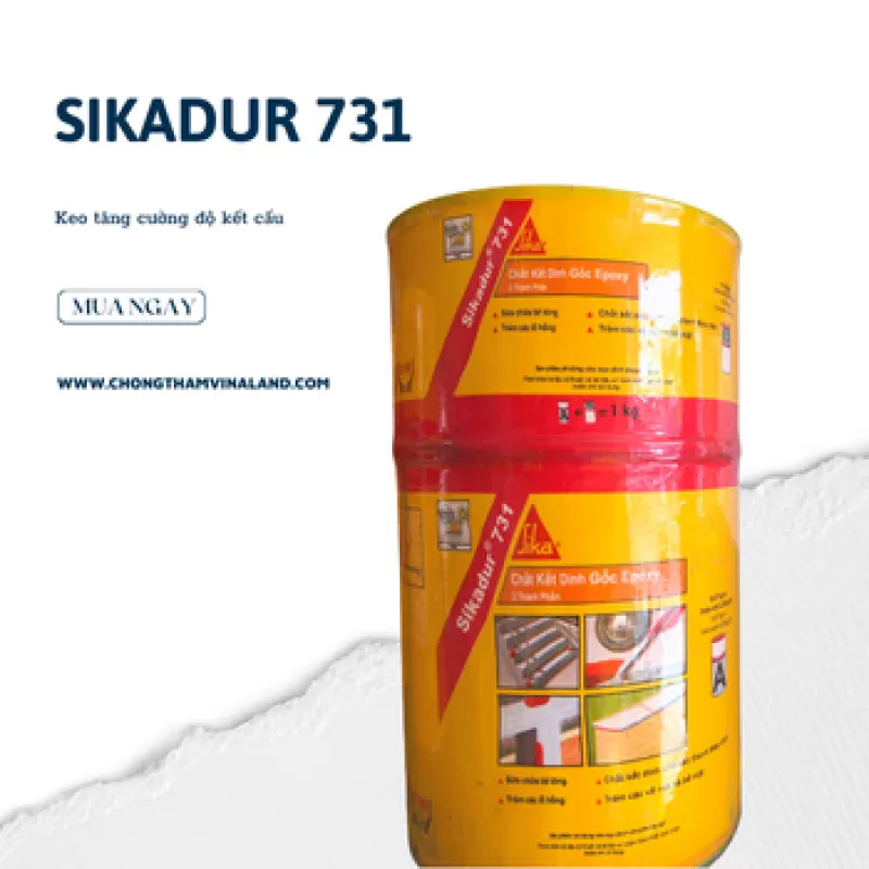 Sikadur 731 – Tăng cường độ kết cấu