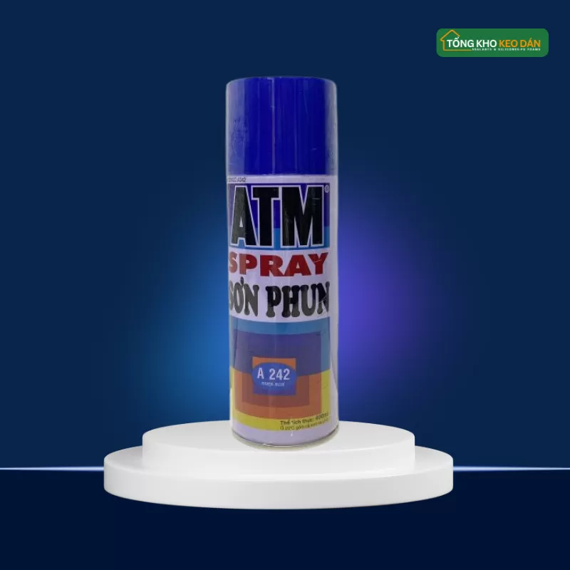 Sơn xịt ATM A242 màu xanh dương (River Blue)