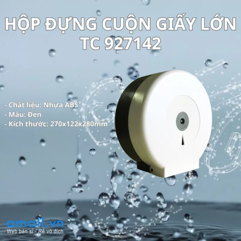Hộp đựng cuộn giấy lớn bằng nhựa chất lượng cao TC 927142 