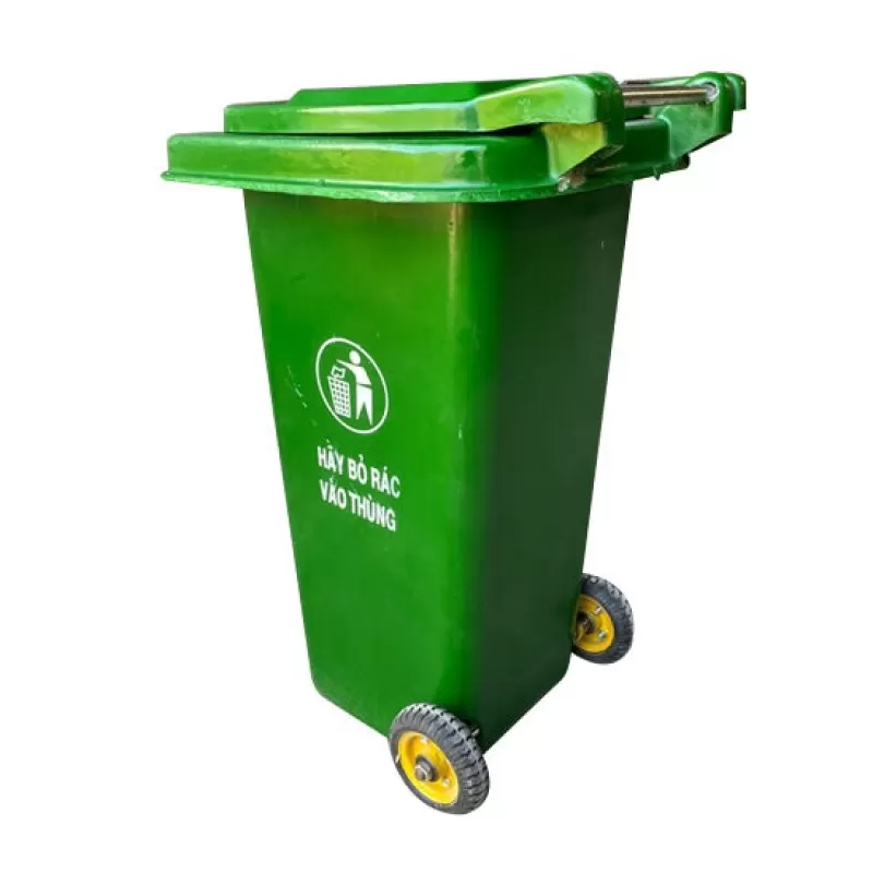 Thùng rác nhựa composite 240 lít 