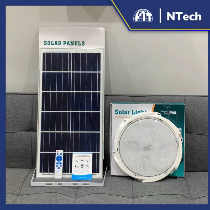 Đèn ốp trần năng lượng mặt trời 500w NT-LC500