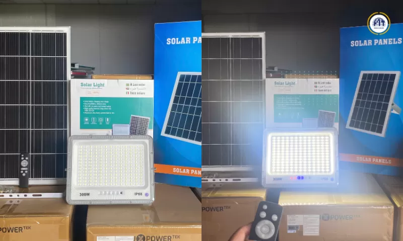 Đèn năng lượng mặt trời chống chói 300w NT-SA300