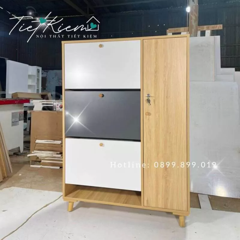 Giảm Giá Sốc Tủ Giày Gỗ Đẹp Thông Minh, Chất Lượng Tuyệt Vời