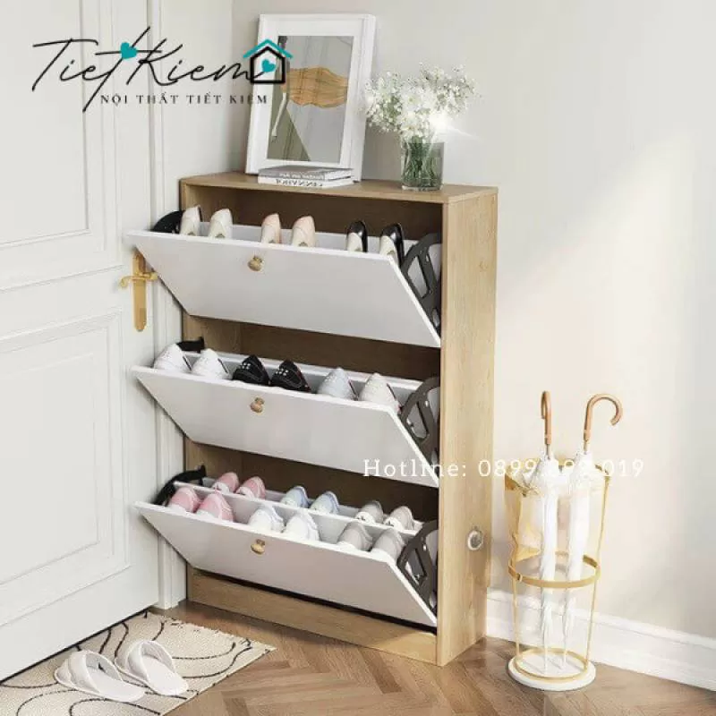 Tủ Để Giầy Gỗ, Tủ Giày Thông Minh, Các Mẫu Tủ Giày Đẹp 2024