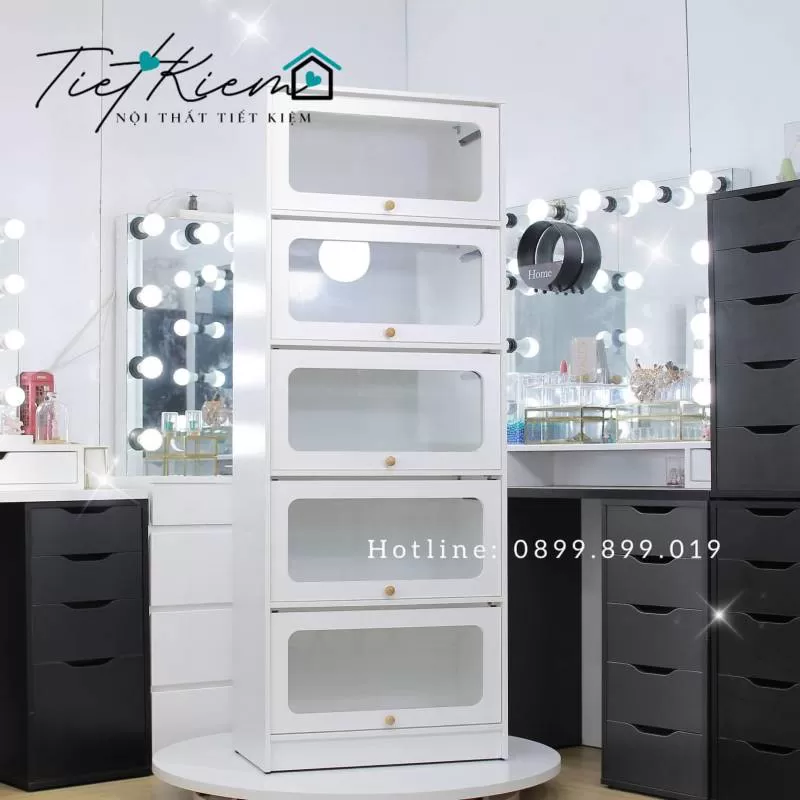 Kệ Tủ Nhà Bếp Gỗ Vạn Nhà Mê 