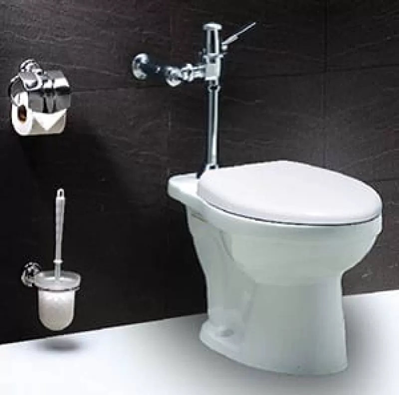 Bồn cầu xả gạt Caesar CPJ1334 (Thoát ngang-Không bao gồm bộ xả)