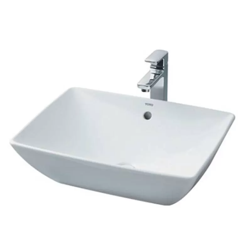 Chậu rửa mặt lavabo đặt bàn Toto LW716B#W
