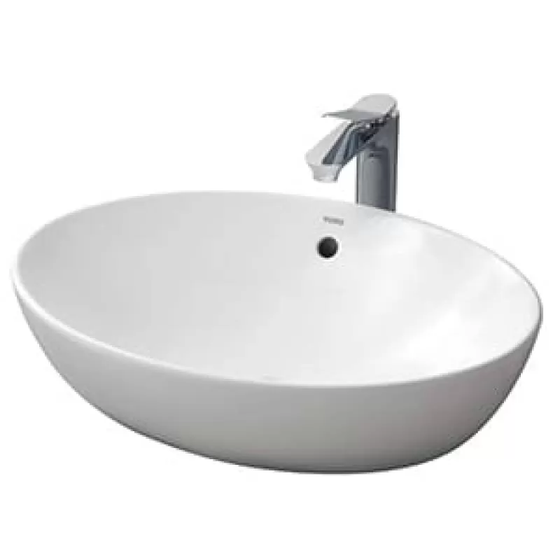 Chậu rửa mặt lavabo đặt bàn Toto LW516B#W
