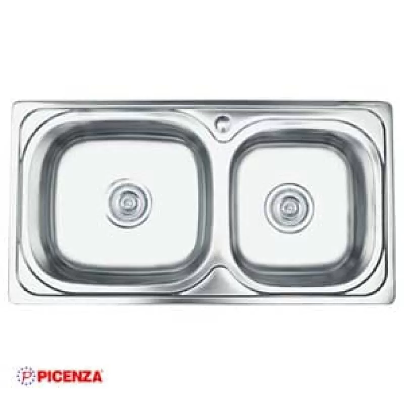 Chậu rửa bát Inox Picenza DH1 (786x416x192mm)