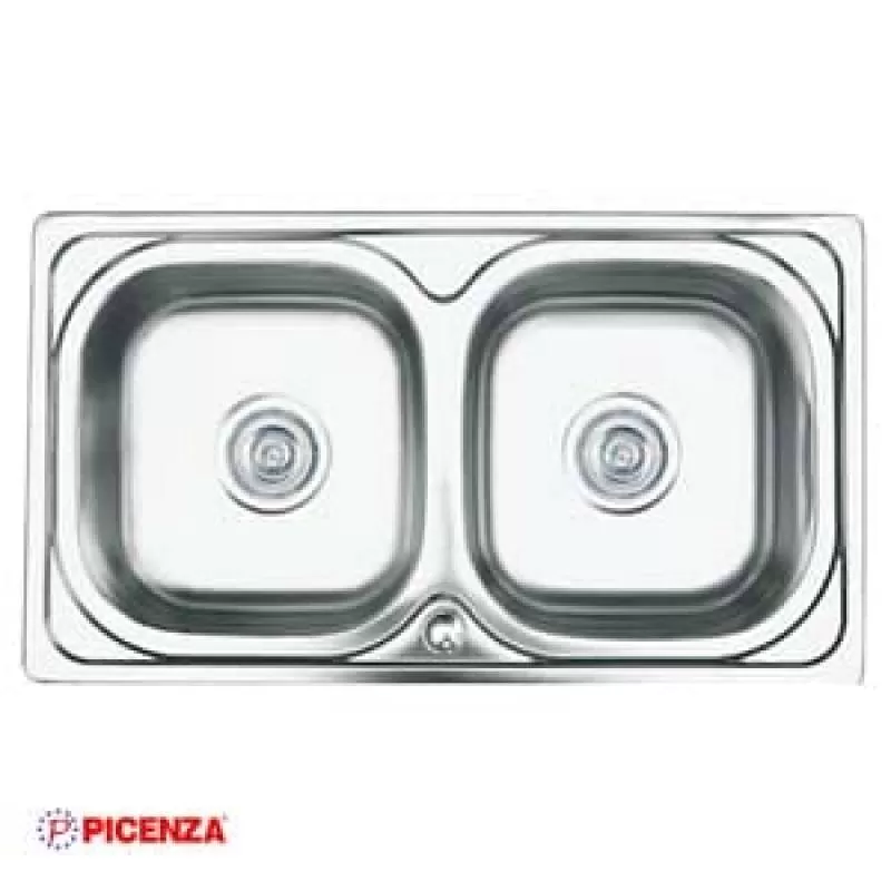 Chậu rửa bát Inox Picenza DH6 (710x396x179mm)