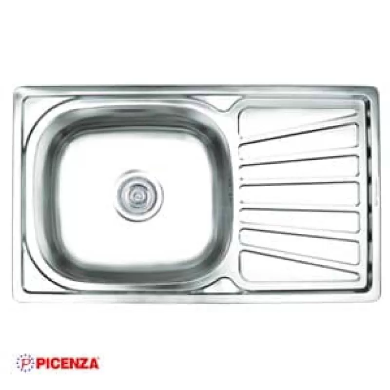 Chậu rửa bát Inox Picenza DH8 (700x412x193mm)