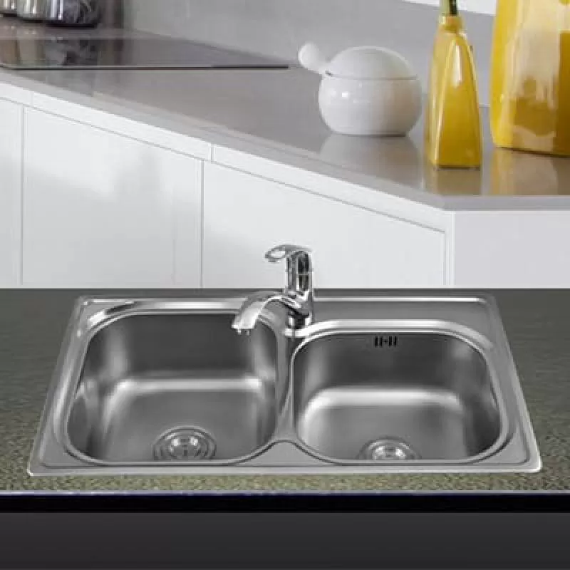 Chậu rửa bát Sơn Hà SH 2H-680 (68x41cm)